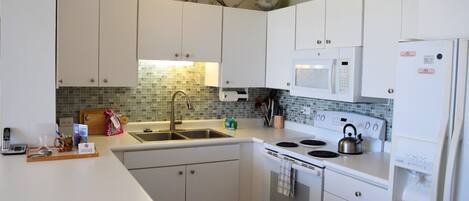 Large kitchen with lots of counter space