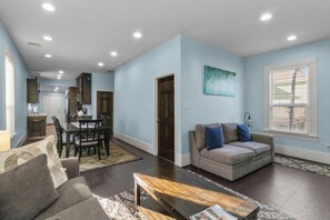 Open concept layout