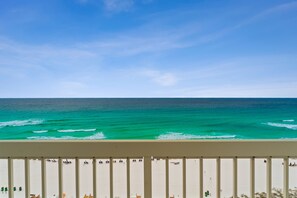Balcony with Direct Beach and Gulf Views