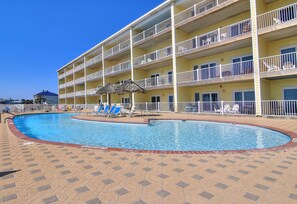 Outdoors - Enjoy a cool swim at Grand Caribbean's resort style pool!