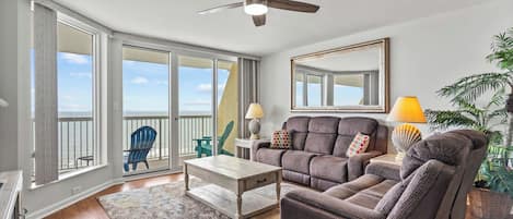 Oceanfront Living Room