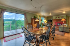 Second Floor Dining Area with ample seating for all