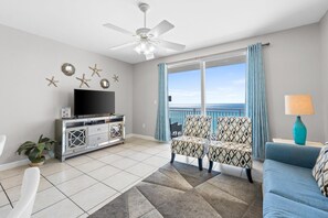 Living Area with Balcony