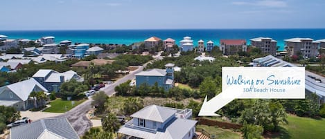 30A Beach House! Great location just 434 steps to the beach! WOO HOO!
