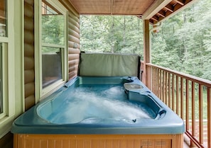 Bubbelpool utomhus