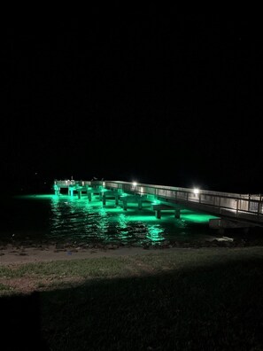 Outdoor - Night lights on the private pier
