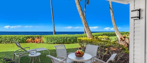 Poipu Kapili Resort #07 - Oceanfront Lanai View - Parrish Kauai