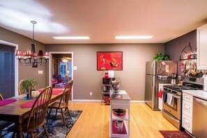 The spacious Kitchen