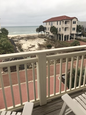 View from Daybed/Trundle Bed Balcony