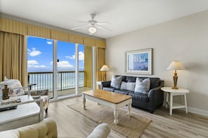 Living Area with Balcony