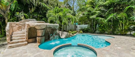 Amazing Backyard with Private Heated Pool