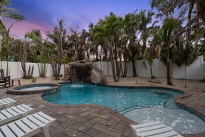 Private Pool, Spa, Swim Up Bar, Water Slide