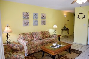 Naturally lit living area