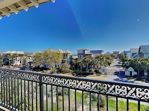 Third Floor Covered Balcony with Gulf View