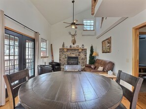 Dining and Living Room Area