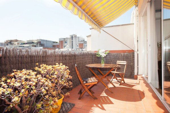 Nice and sunny private terrace
