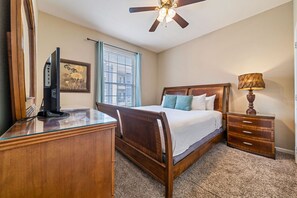 Eclat Bedroom of the Apartment in Orlando Florida - An enchanting bedroom sanctuary - Thoughtfully designed bedroom featuring functional and stylish furniture - Tranquil bedroom retreat for restful nights