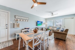 Interior - Enjoy a meal with family and friends at this spacious dining table