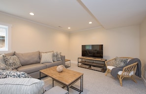 Basement  Level | Living Room - Lower level