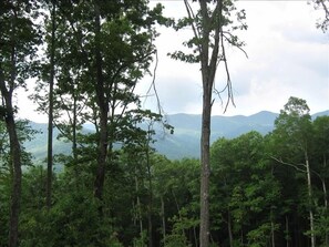 Mountain view from front porch
