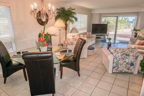Our open floor plan allows plenty of room for the whole family!