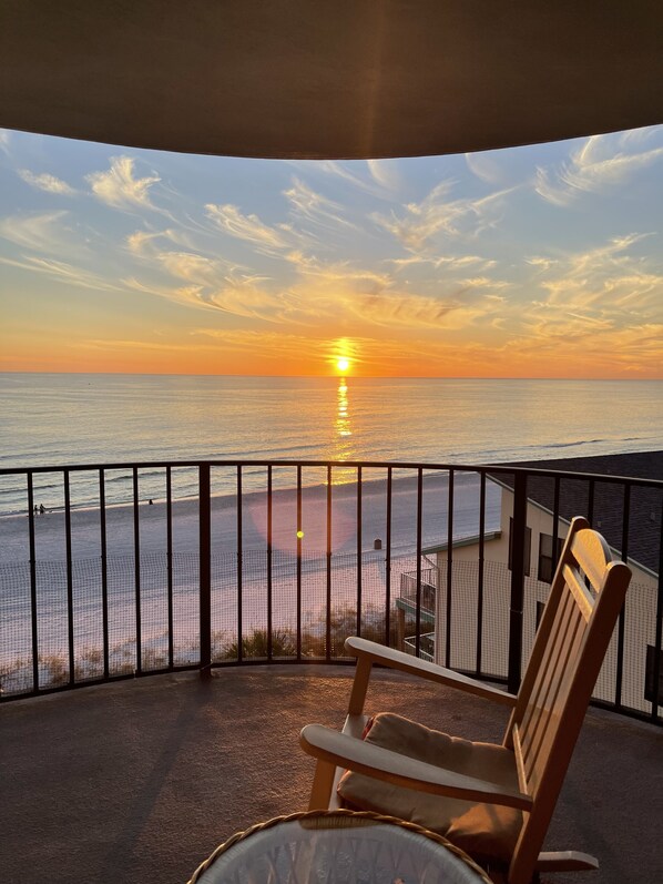 Enjoy the solitude while watching the beautiful sunsets 