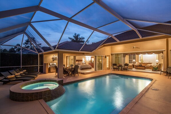 Evening Pool