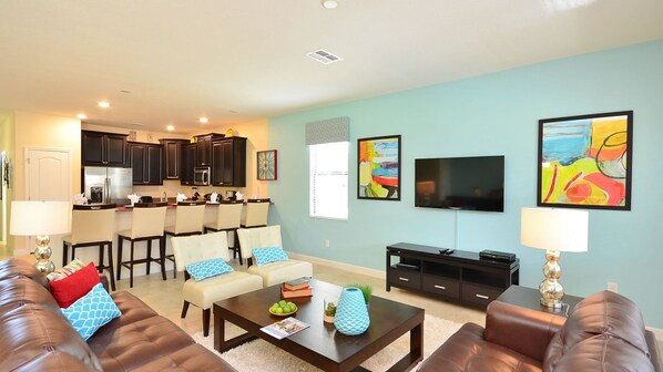 Living Room
50" TV