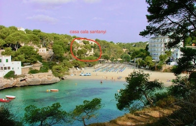 CALA SANTANYI LUXURY VACATION HOUSE DIRECT ACCESS TO THE BEACH