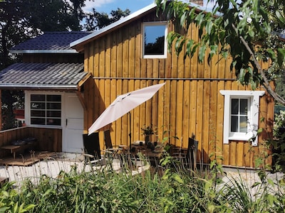 Idyllic holiday home by the woods, with wireless