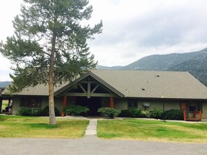 Front view of the condo.