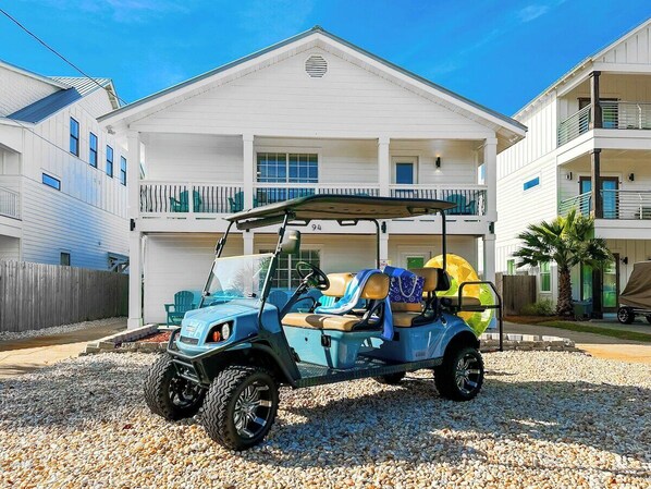 "Had a wonderful time at the Blue Marlin!...Golf cart was awesome for beach trips" - Danielle, '23
