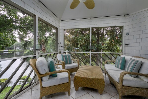 Screened porch