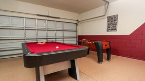 Game Room
Pool Table Foosball