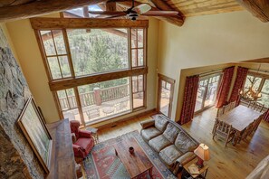 Great room view from loft