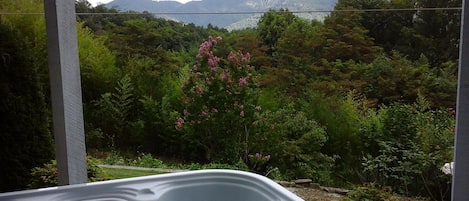 Goureous view from the hottub!