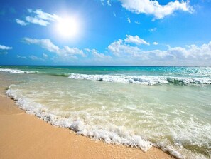 Crystal clear waters on a gorgeous sunny day