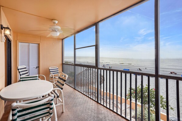 Beach Views from Private Balcony