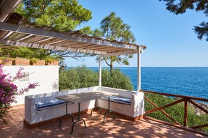 Terrasse mit Meerblick