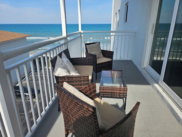 Spectacular view from your private balcony