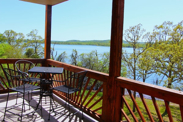 lake view from our deck