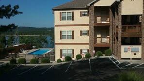 Front view , 2nd floor condo