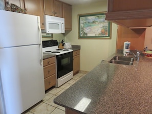 Leeward 204 fully equipped  kitchen