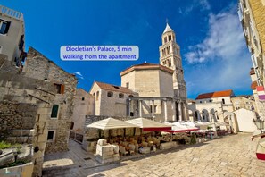 Diocletian's Palace, 5 min walking from the apartment
