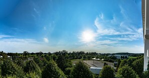 Vue depuis l’hébergement