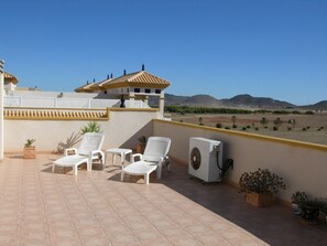 Beautiful Terrace of Ribera Beach Apartment