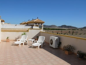 Beautiful Terrace of Ribera Beach Apartment