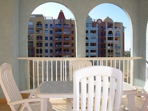 Beautiful Balcony of Verdemar Apartment