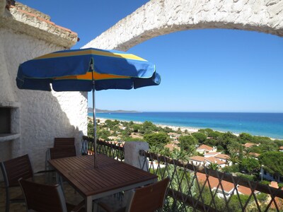 Große Panorama-Wohnung, schöner Meerblick.