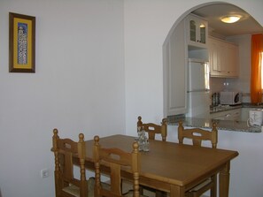 Beautiful Dining Room of Ribera Beach Apartment